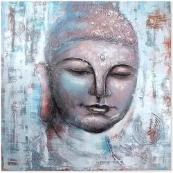 Signes Grimalt  Gemälde, Leinwände Buddha-Malerei  in Multicolor, Einheitsgrösse