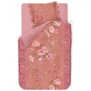 Pip Studio Tokyo Bouquet Pink Blumen Perkal 40 x 80 cm