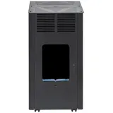 FireFix Gasheizofen Kamin Eco Plus 4,2 kW schwarz