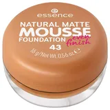 Essence Natural Matte Mousse Foundation Nr. 43 nude 16 ml