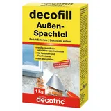 decotric decofill Spachtelmasse 1kg, außen decotric