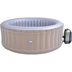 Aufblasbarer Whirlpool Santorin Rund 4 Personen 175x70cm - PVC Laminat EINHEITSGRÖSSE