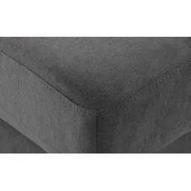Nehl Liege Easy Mikrofaser 220 x 80 x 116 cm Grau mit Kopfteil