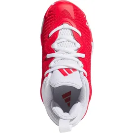 adidas Initiation Basketballschuhe Kinder JQ6851 - pure ruby/cloud white/lucid red 30.5
