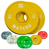 Matchu Sports Matchu - Fractional Plates 1,5 kg 2er Set Hantelscheiben 50 mm 2x1,5