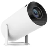 Tragbarer Mini-4k-projektor, Wifi 6, Android 11, 1080p, Full Hd, Kompatibles Telefon, Laptop, Hdmi, Heimkino, 180°-drehung