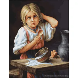 Lucas Luca-S Kreuzstichset, Bauer, Zählmuster, 34x44cm