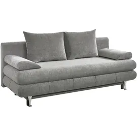 SUN GARDEN Schlafcouch Polyester 2-Sitzer Grau/Braun
