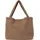 Studio Noos TEDDY MOM-BAG Schultertasche Synthetik Brown