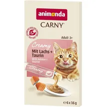 Animonda Carny Creamy Katzensnack mit Lachs + Taurin 1x90 g