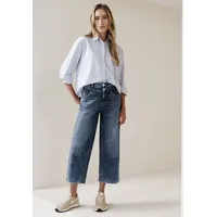 STREET ONE Damen, Gr. 31, Länge 26, dunkelblau wash, Jeans, im Loose Fit Dark Blue - 31W / 26L