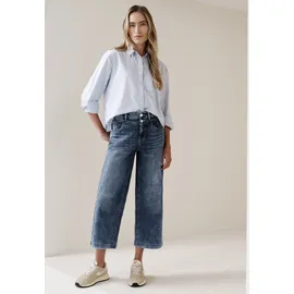 STREET ONE Damen, Gr. 31, Länge 26, dunkelblau wash, Jeans, im Loose Fit Dark Blue - 31W / 26L