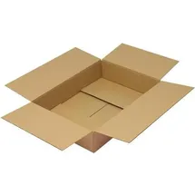 TransPak Transpak, - Faltkarton 1-wellig Maße 610x430x120mm A2 Qualität 1.30 C braun braun