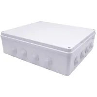 TRU Components TC-RA 400x350x120 TC-10239076 Installations-Gehäuse ABS Kunststoff Weiß