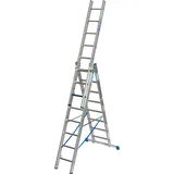 Krause Stabilo Vielzweckleiter S«, 8 Stufen, Aluminium Multifunktionsleiter inkl. Traverse Arbeitshöhe (max.): 5.95m 20.8kg