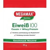 MEGAMAX Eiweiß 100 Neutral Pulver