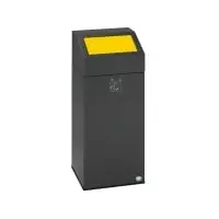 VAR Wertstoffsammler WSG 55E 60 l Verkehrsgelb