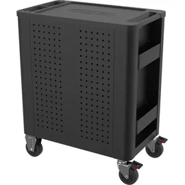 KS Tools PERFORMANCEplus P15 SCHWARZ/ROT Werkstattwagen mit 8 Schubladen