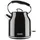 Bourgini Nostalgischer Wasserkocher Deluxe 1,7 l Schwarz