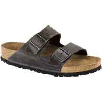 Birkenstock - Arizona SFB LEOI - Sandalen Gr 43 - Regular braun