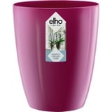 elho Brussels Diamond Orchidee Hoch 12.5 - Blumentopf für Innen - Ø 12.5 x H 15.0 cm - Rosa/Kirschrot