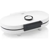 TREBS 13120 - Doppelherzwaffeleisen - Weiß