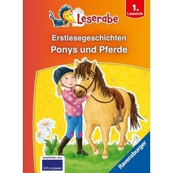 Erstlesegeschichten: Ponys und Pferde - Leserabe 1. Klasse - Erstlesebuch für Kinder ab 6 Jahren