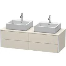 Duravit Waschtischunterschrank 4 Auszüge 140 x 54,8 x 40 cm Taupe Matt