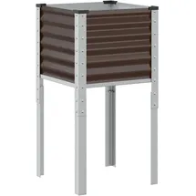 vidaXL Pflanzkübel 45 x 45 x 88 cm Braun