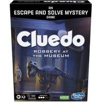 Cluedo Brettspiel Robbery at The Museum, Cluedo Escape Room Spiel, kooperatives Familienspiel