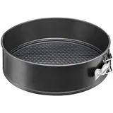 Ambition Springform 20 cm rund Lakritze Kuchenform antihaftbeschichtet mit abnehmbarem Rand Kohlenstoffstahl