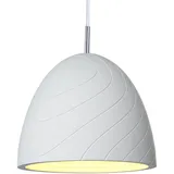Paco Home Pendelleuchte GRIP, ohne Leuchtmittel, LED, E27, Lampe Für Wohnzimmer Esszimmer Küche, Höhenverstellbar weiß