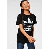 adidas T-Shirt Trefoil - Schwarz,Weiß - 158