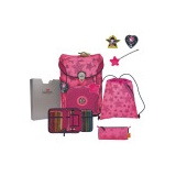 DerDieDas ErgoFlex Easy Superflash Neon Schulranzenset 5-teilig Neon Star