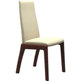 Stressless® Polsterstuhl Laurel, Low Back, Größe L, mit abgerundeten Beinen in Walnuss beige