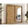 Mirjan24 Schwebetürenschrank Wika 180 x 200 x 62 cm Braun