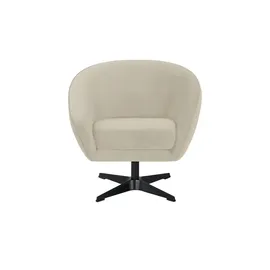 Switch Drehsessel Roma Mikrofaser ¦ beige ¦ Maße (cm): B: 80 H: 75 T: 80.0