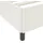 vidaXL Boxspringbett 200 x 200 cm Creme