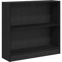 vidaXL Bücherregal 80 x 24 x 76 cm Schwarz