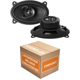 JUST SOUND best choice for caraudio Lautsprecher Boxen ESX HZ462 | 9 x 15 cm (4x6er) | 2-Wege Koax Lautsprecher Boxen | Horizon HZ 462 | Auto Einbauzubehör - Einbauset passend für F...