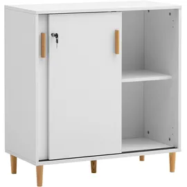 Schildmeyer Torge Aktenschrank 80,1 x 38,2 x 84,8 cm weiß