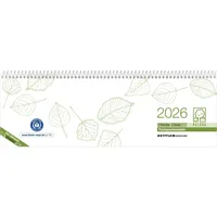 Zettler Tischquerkalender Recycling 1W/1S 2025 - 29,6x9,9 cm -