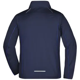 James & Nicholson Herren Zip-Off Softshell Jacke JN1122 Gr. M navy/royal
