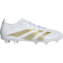 adidas Predator League FG Cloud White / Gold Metallic / Sandy Beige Met 44 2/3