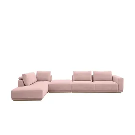 Musterring Eckcouch Mikrofaser 3-Sitzer Beige