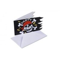 Piraten Einladungskarte