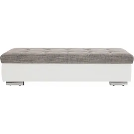 DOMO collection Hocker »Treviso XXL: B/T/H: 161/60/41 cm« mit Stauraum, auch in Cord, passend zur Serie, moderne Steppung