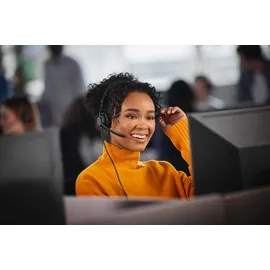 JABRA Engage 50 II Stereo Headset USB-C/A + Link-Adapter (Steuereinheit), UC-Version