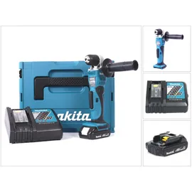 Makita Dda 351 Ry1j Akku Winkelbohrmaschine 18v 13,5nm + 1x Akku 1,5ah + Ladegerät + Makpac