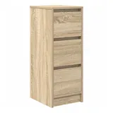 vidaXL Sideboard Sonoma-Eiche 29,5x34x76 cm Holzwerkstoff